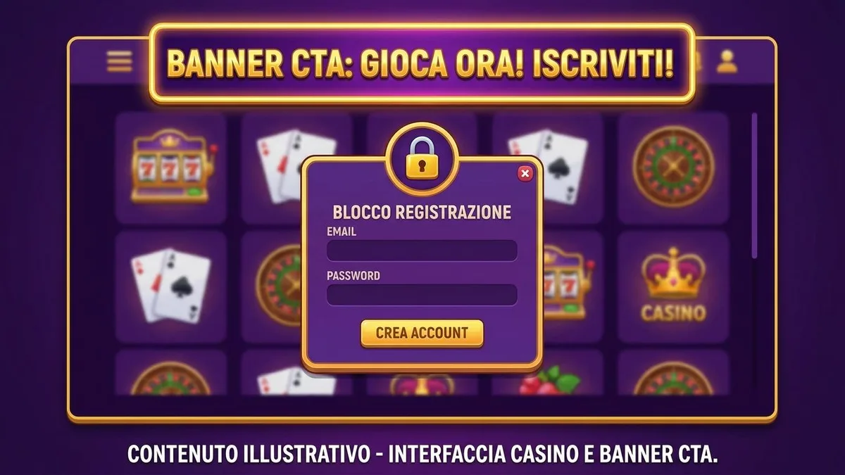 Registrazione con bonus